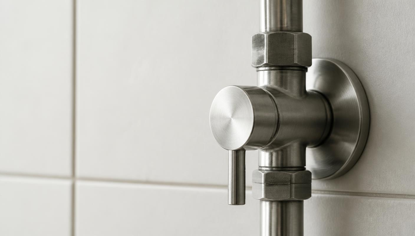 Stainless shut-off valve